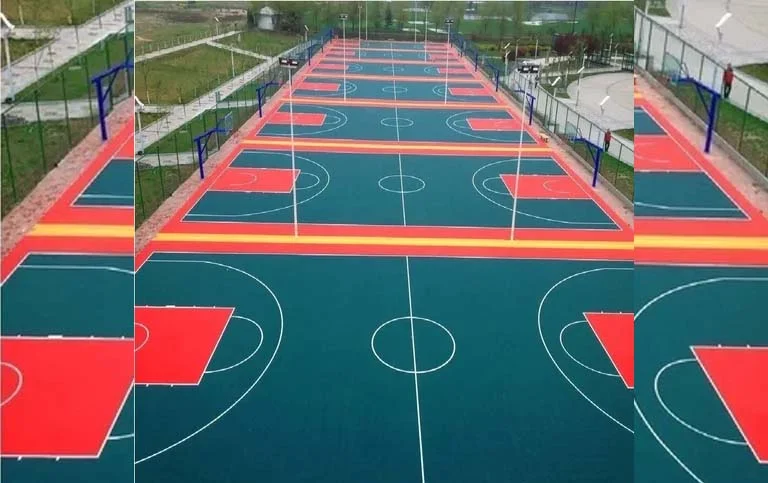 Badminton Court Flooring Service