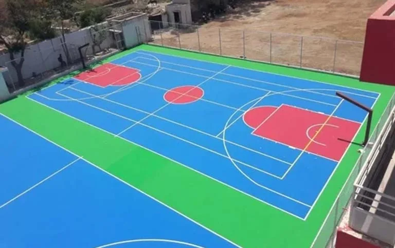 Basketball Court Flooring Service